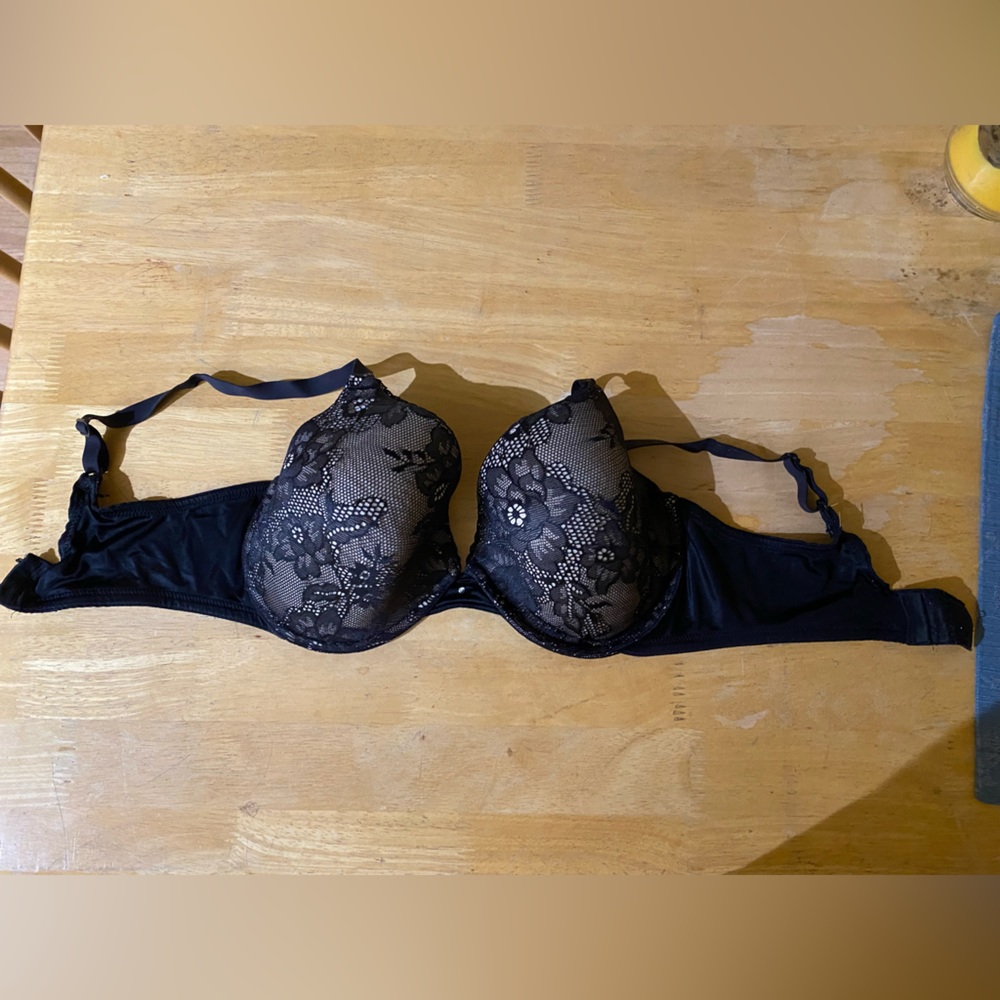 Sweet Nothings Maidenform 38D Black Lace Bra